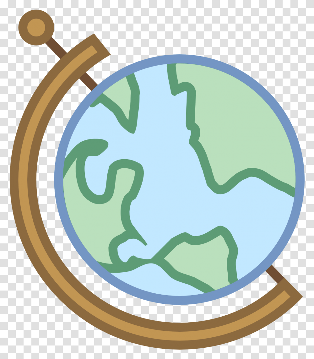 Globe Earth Icon Clipart Download, Planet, Outer Space, Astronomy, Universe Transparent Png