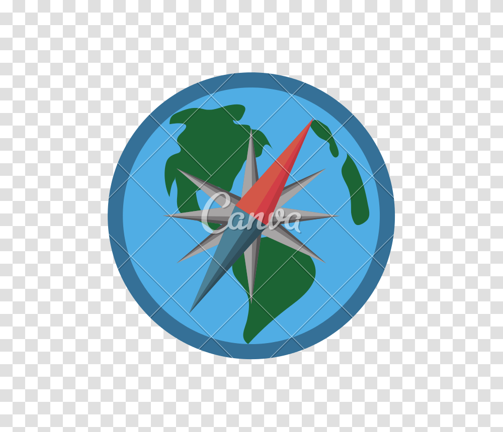 Globe Earth Map Compass Navigation, Clock Tower, Architecture, Building, Outer Space Transparent Png