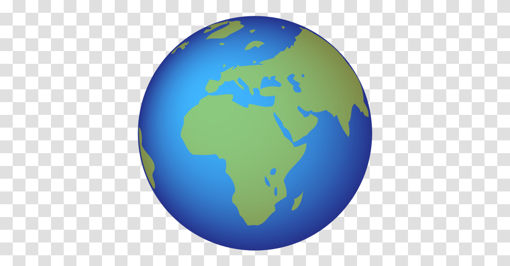 Globe Emoji Earth World Europe Background Emoji Earth, Balloon, Outer Space, Astronomy, Universe Transparent Png