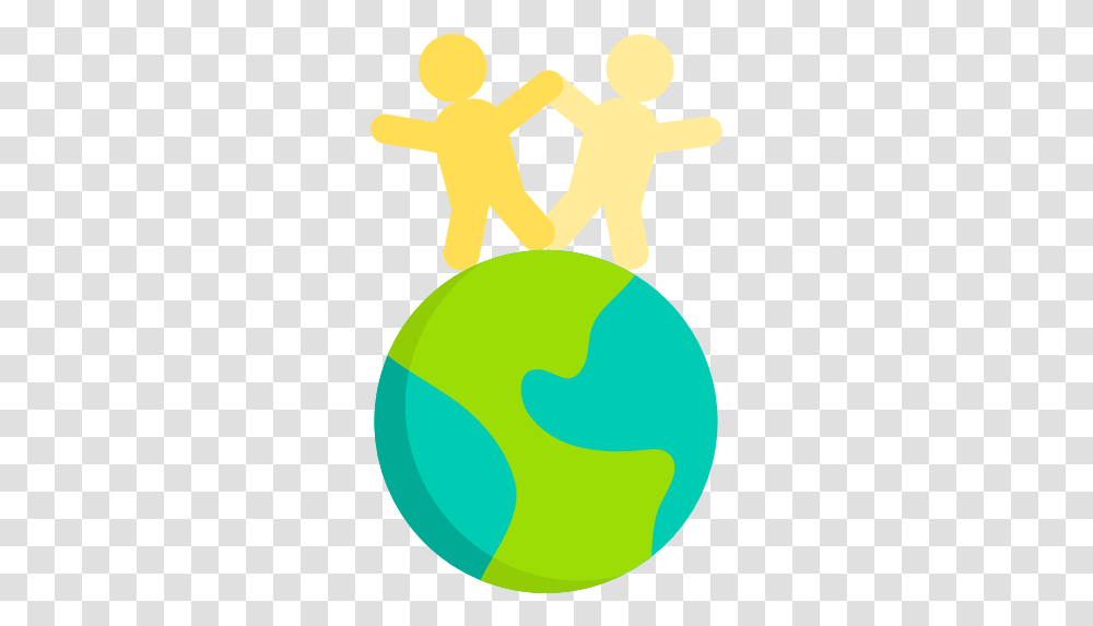 Globe Free People Icons People Around Globe Icon, Astronomy, Outer Space, Universe, Rattle Transparent Png