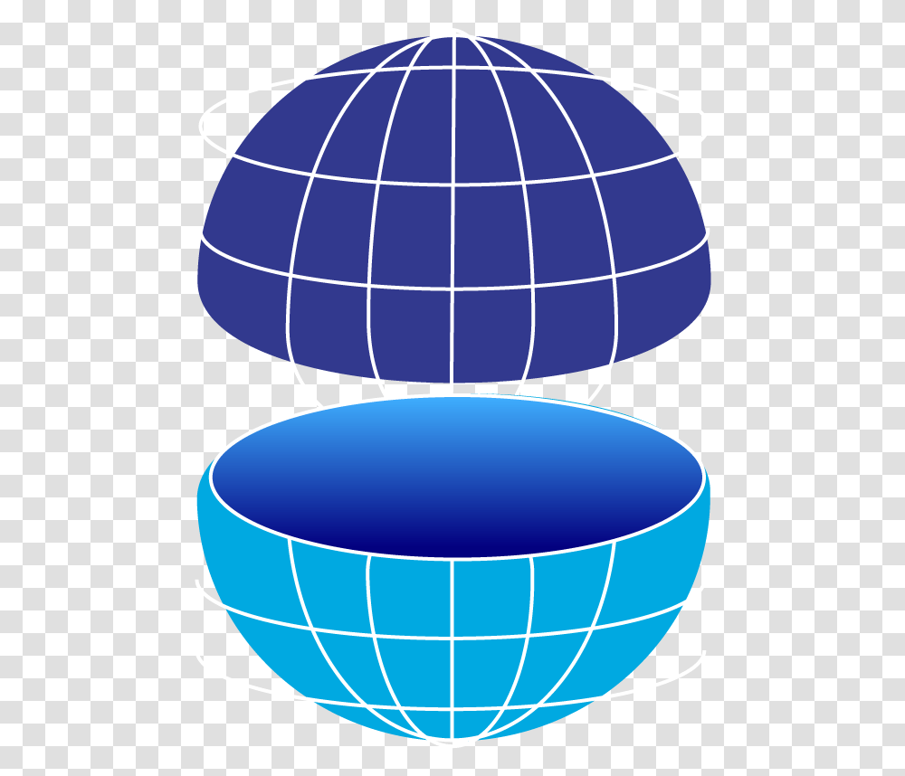 Globe Halfhalf Half Of The Globe, Sphere, Planet, Outer Space, Astronomy Transparent Png