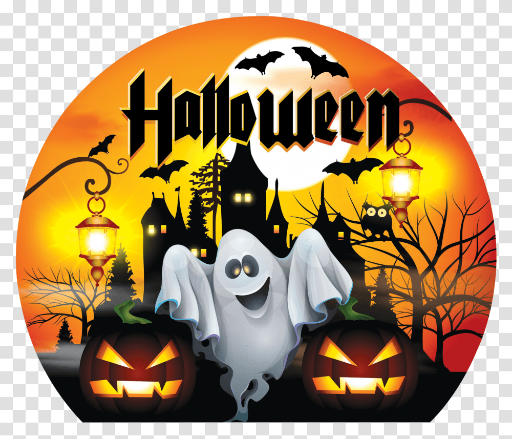 Globe Halloween Banner Ib140 Photocall Halloween Transparent Png