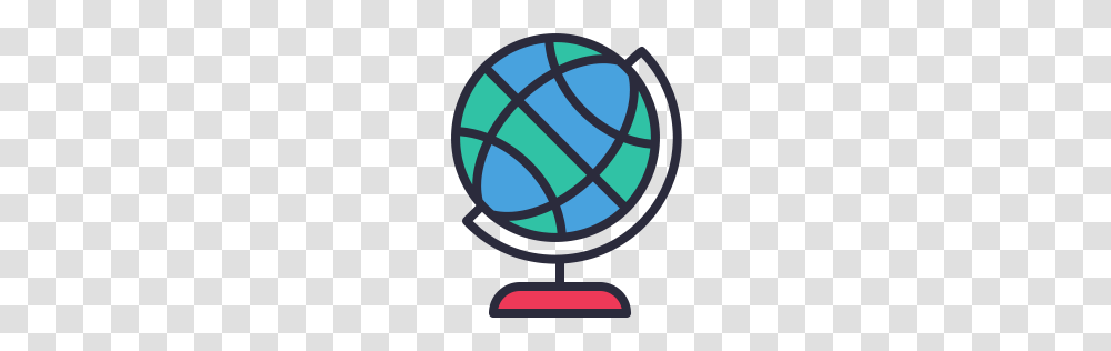 Globe Icon Outline Filled, Outer Space, Astronomy, Universe, Planet Transparent Png