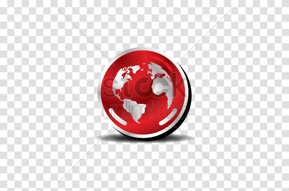 Globe Icon Vector Image 1612017 Stockunlimited Dot, Sport, Sports, Sphere, Pin Transparent Png