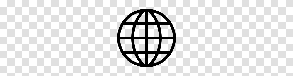 Globe Icons Noun Project, Gray, World Of Warcraft Transparent Png