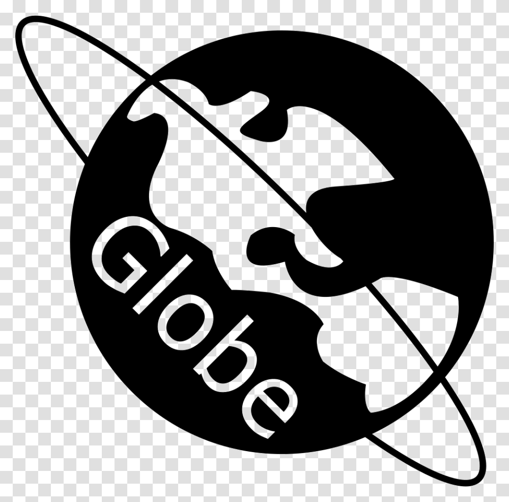 Globe Mapzone 3d Basic Platform Geographic Database Icon, Stencil, Logo, Trademark Transparent Png