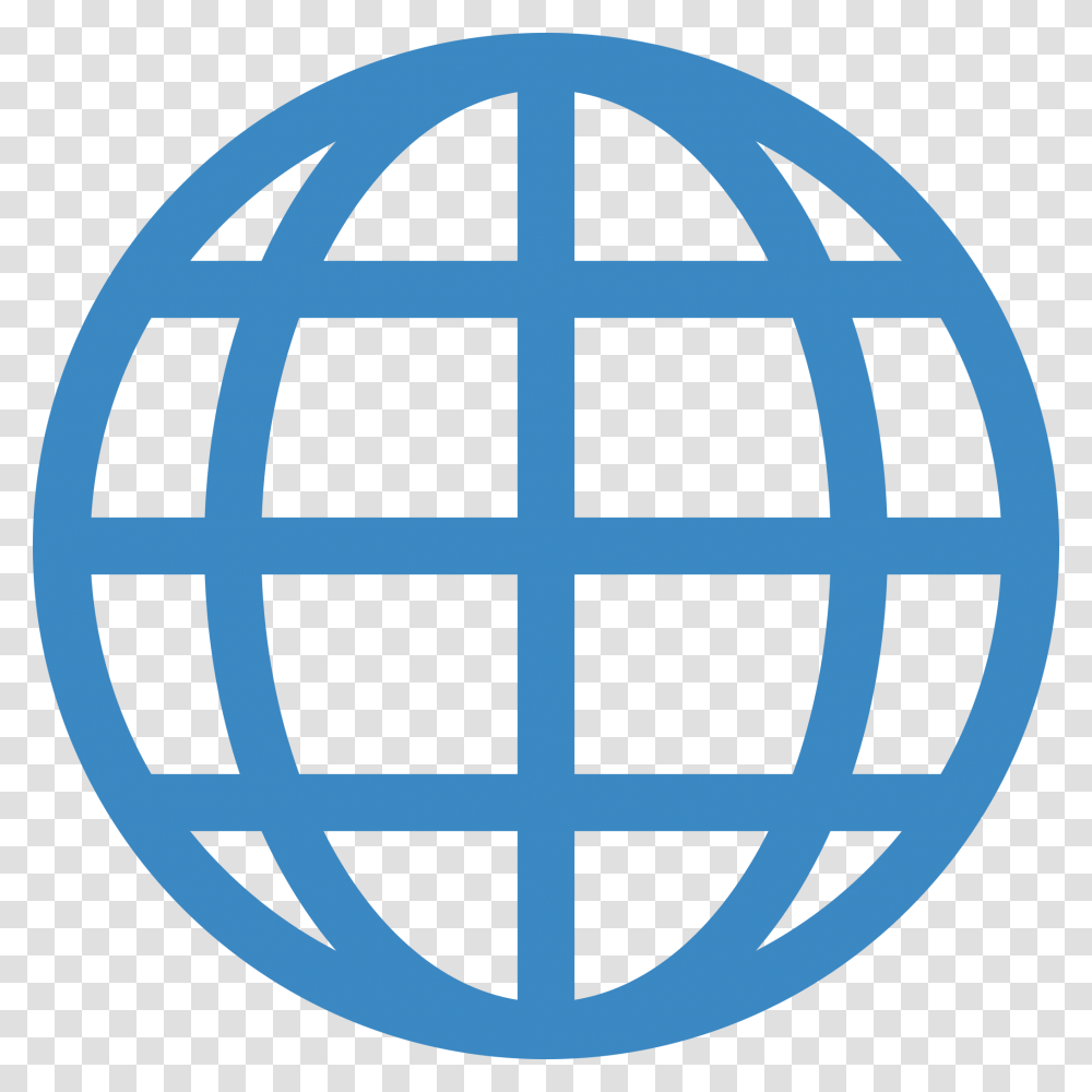 Globe With Meridians Emoji, Sphere, Logo, Trademark Transparent Png