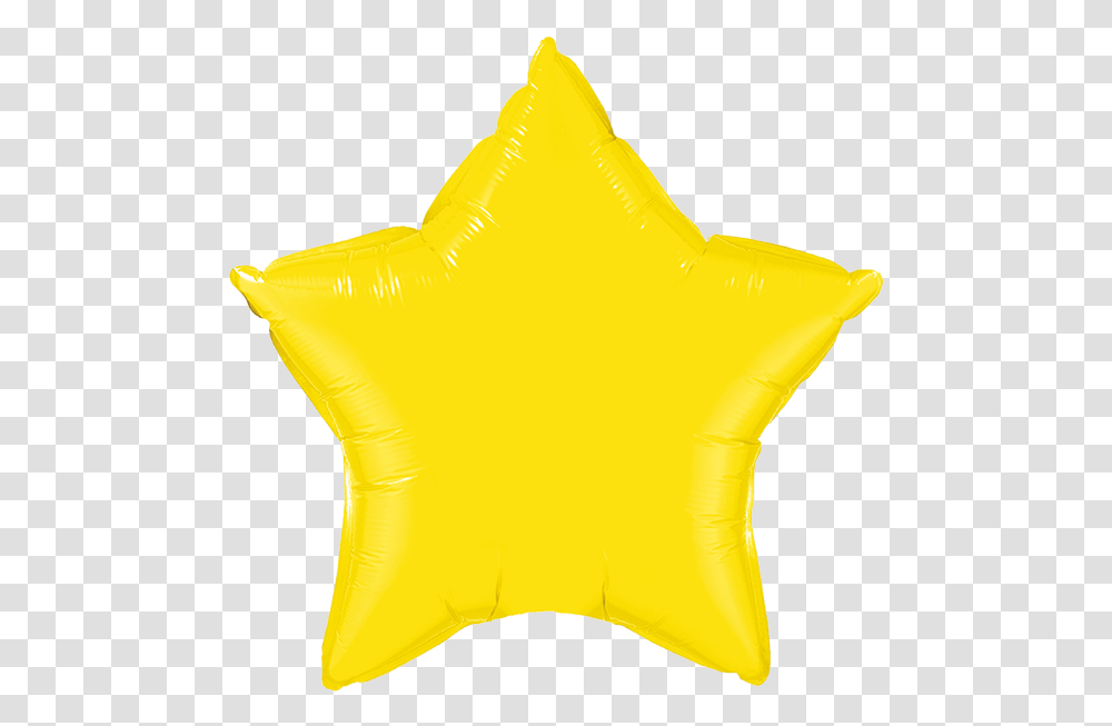 Globo Estrella Amarilla White Star Foil Balloons, Star Symbol, Glove, Apparel Transparent Png