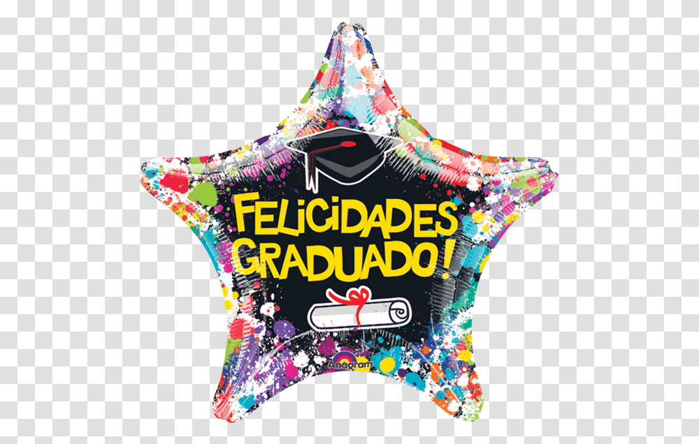 Globo Graduacion, Label, Sweets, Food Transparent Png