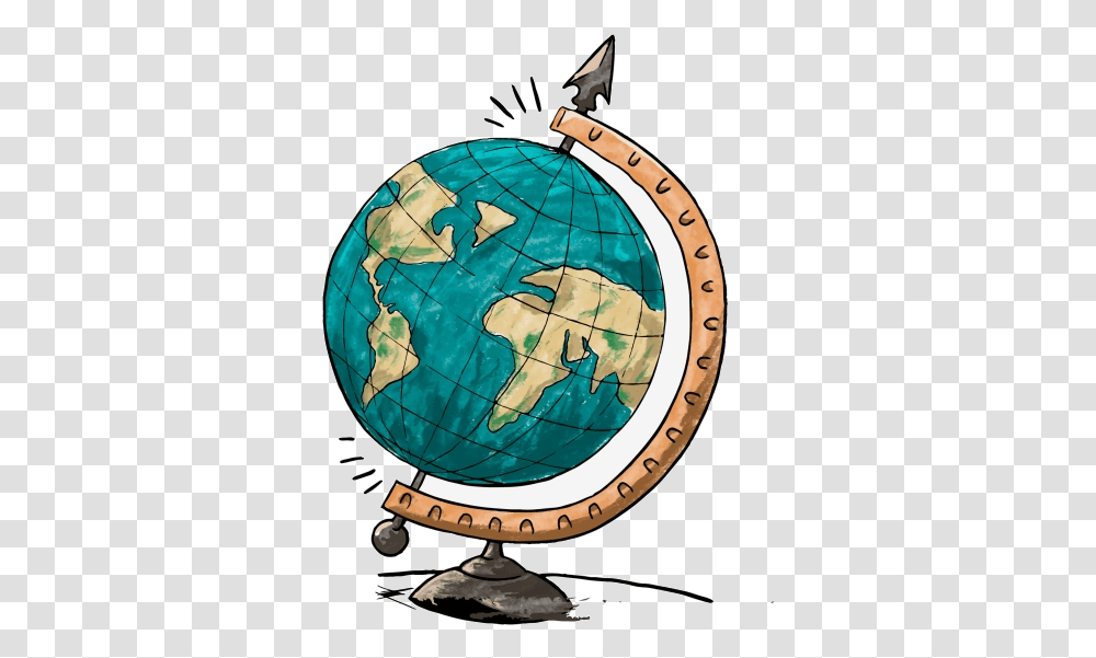 Globo Terraqueo Dibujo, Outer Space, Astronomy, Universe, Planet Transparent Png