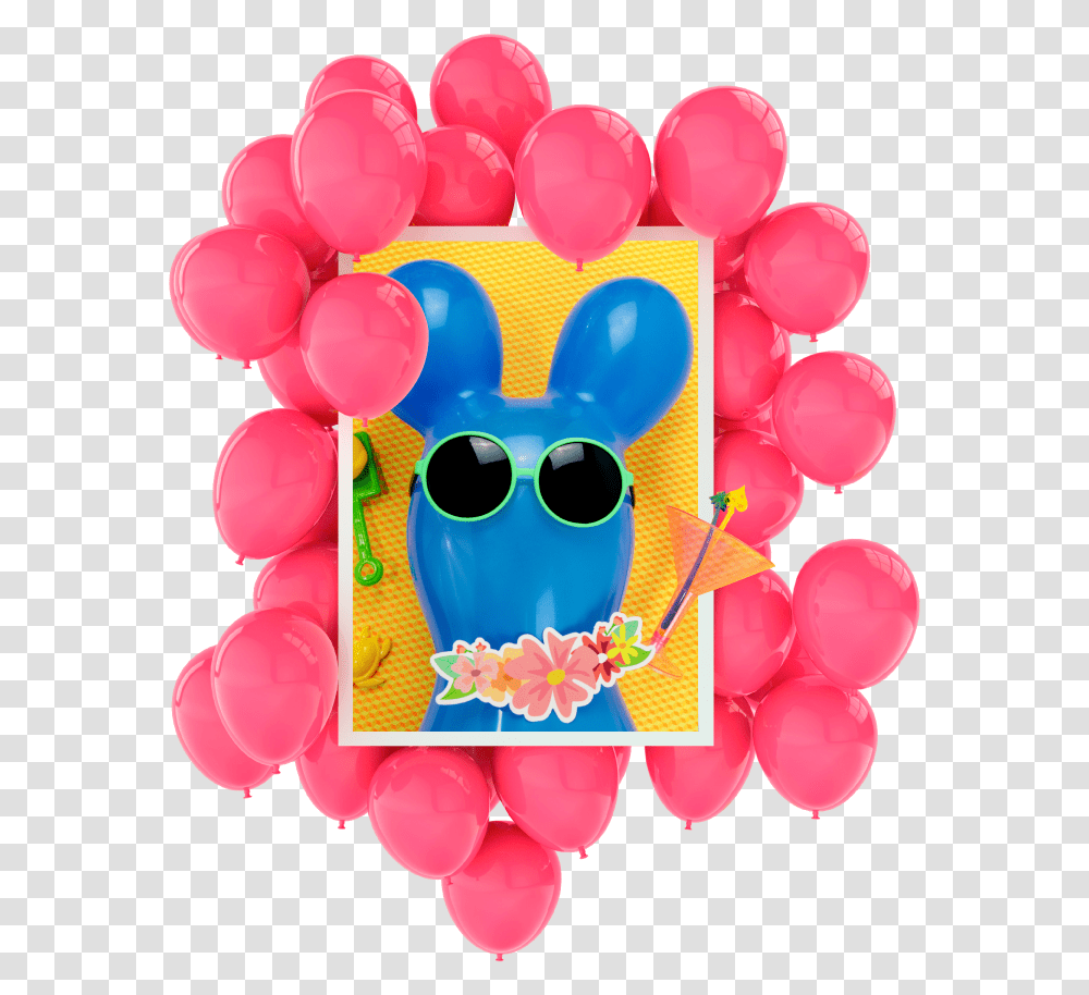 Globos De Colores Balloon, Pac Man Transparent Png