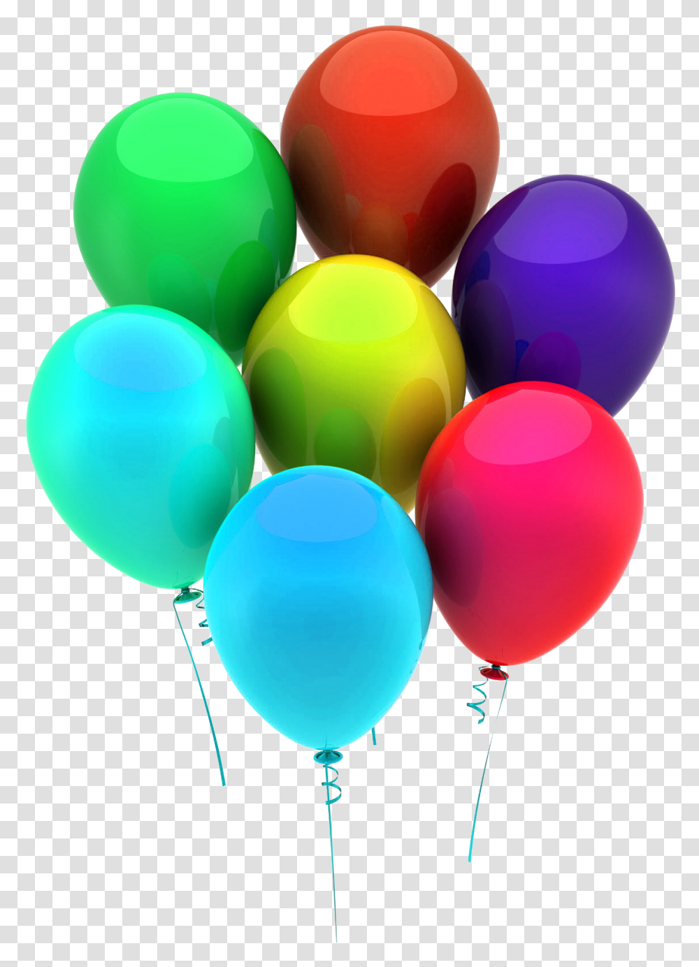 Globos De Colores Colorful Balloons Transparent Png