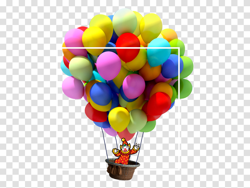 Globos De Colores Hot Air Balloon Transparent Png
