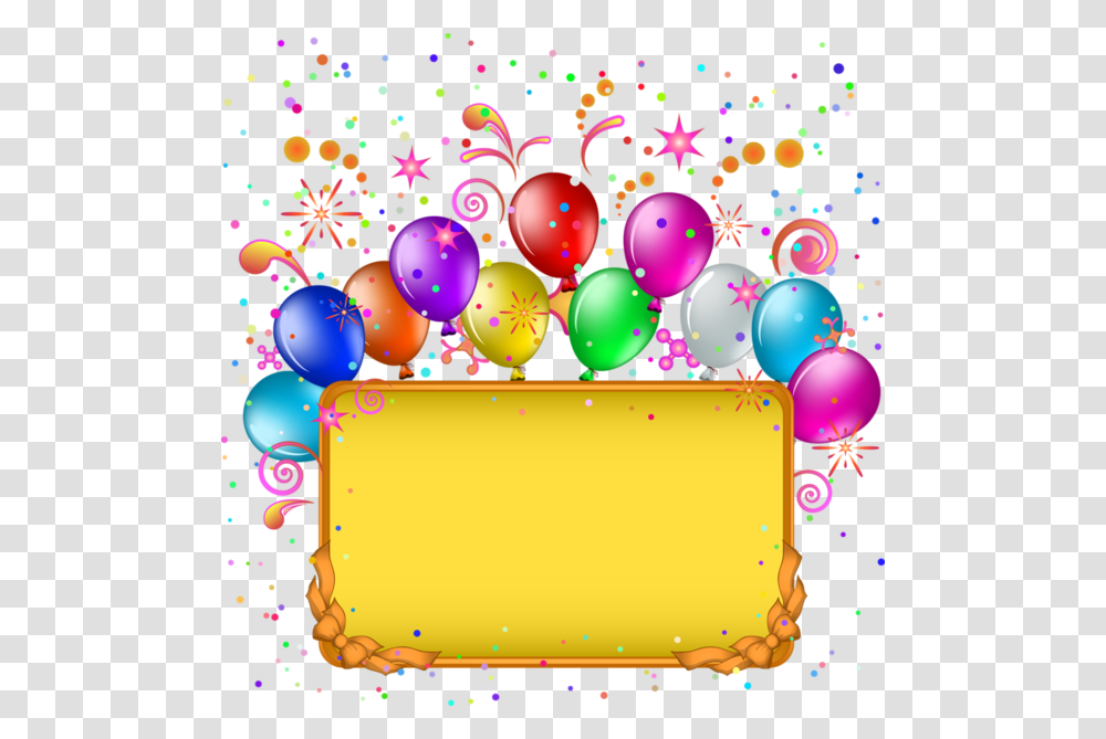 Globos De, Birthday Cake, Dessert Transparent Png