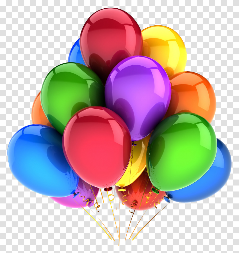 Globos Happybirthday Birthday Freetoedit Birthday Balloons 3d Transparent Png