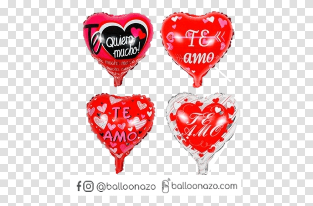 Globos Metalicos Te Amo, Food, Lollipop, Candy, Sweets Transparent Png