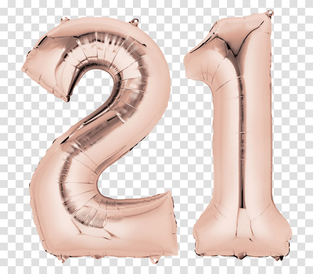 Globos Number Balloons Rose Gold, Arm, Saxophone, Leisure Activities, Musical Instrument Transparent Png