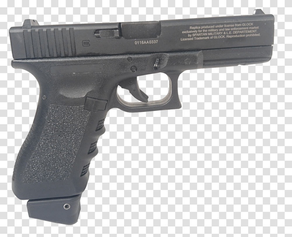 Glock 17 Full Size, Gun, Weapon, Weaponry, Handgun Transparent Png