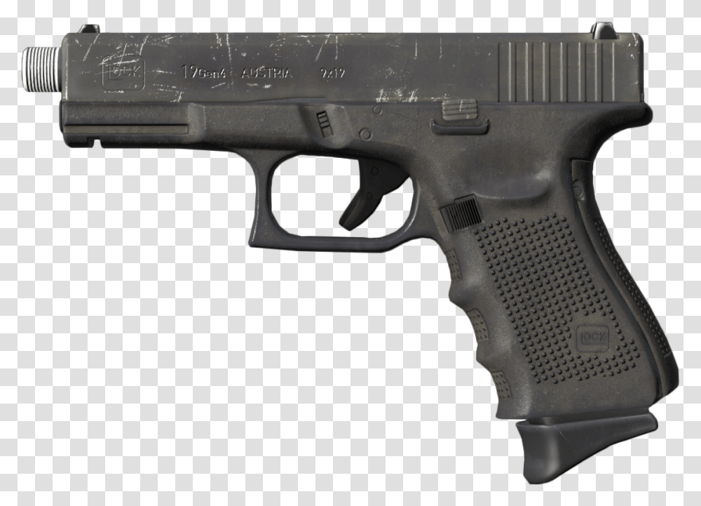 Glock 19 Glock 17 Gen, Gun, Weapon, Weaponry, Handgun Transparent Png