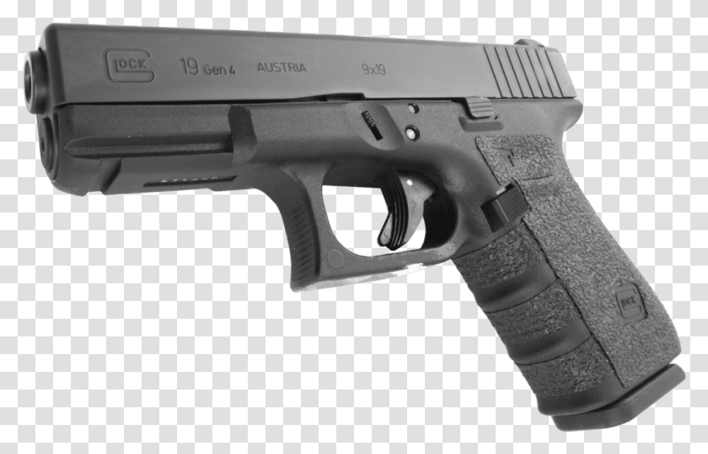 Glock 19 Vector Download, Gun, Weapon, Weaponry, Handgun Transparent Png