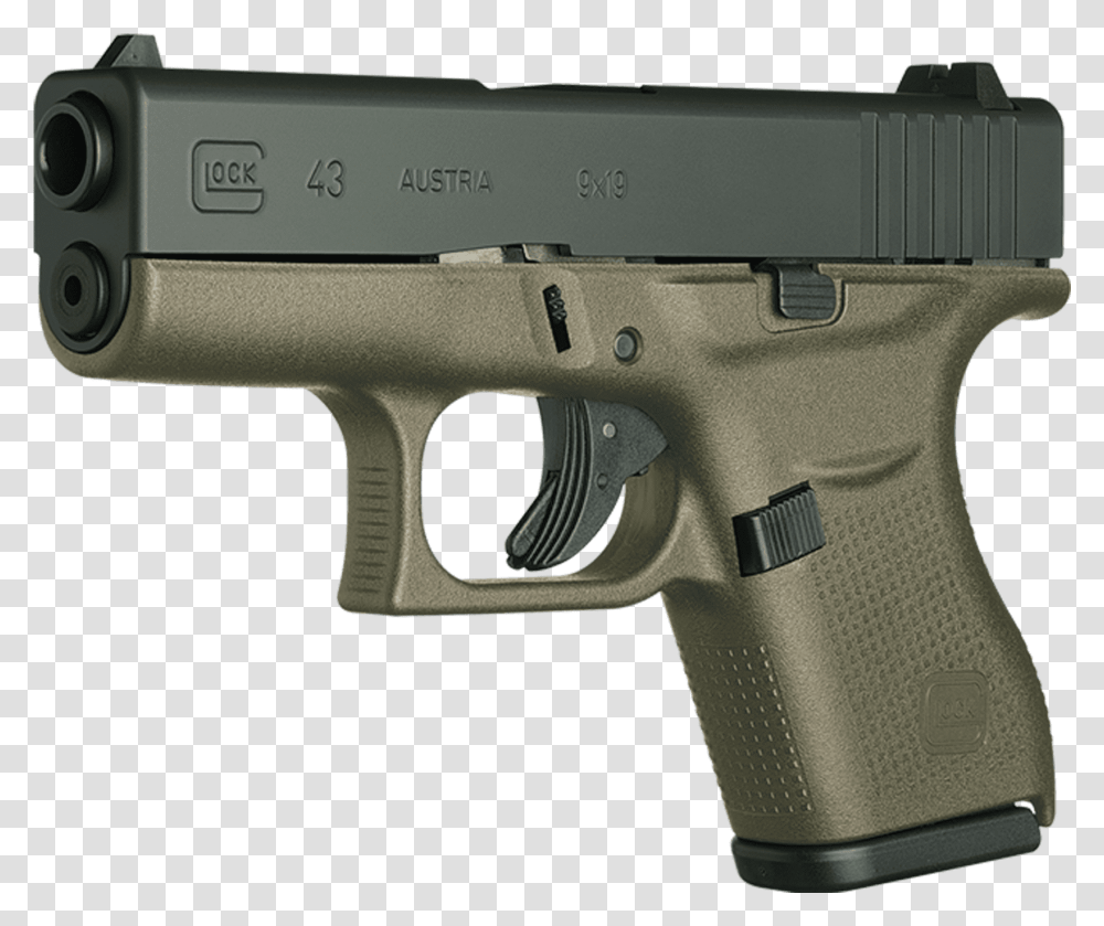 Glock 26 Pistol 919mm Parabellum Glock, Gun, Weapon, Weaponry, Handgun Transparent Png