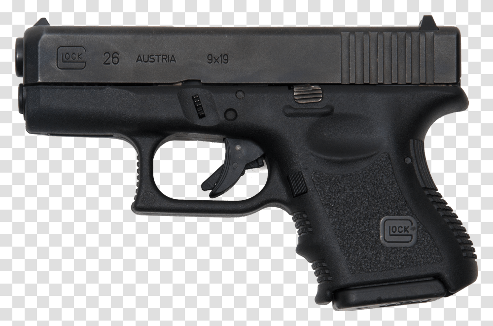 Glock Glock 26 Gen 5 Fs, Gun, Weapon, Weaponry, Handgun Transparent Png