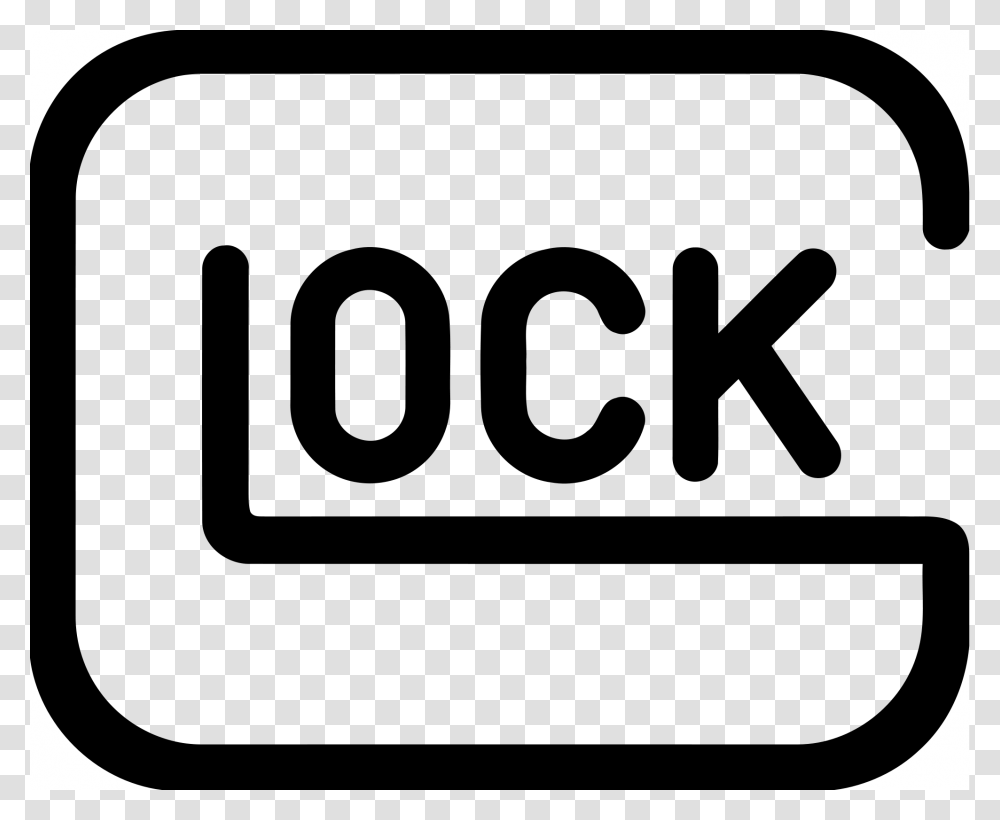 Glock Logo, Texture, Word Transparent Png