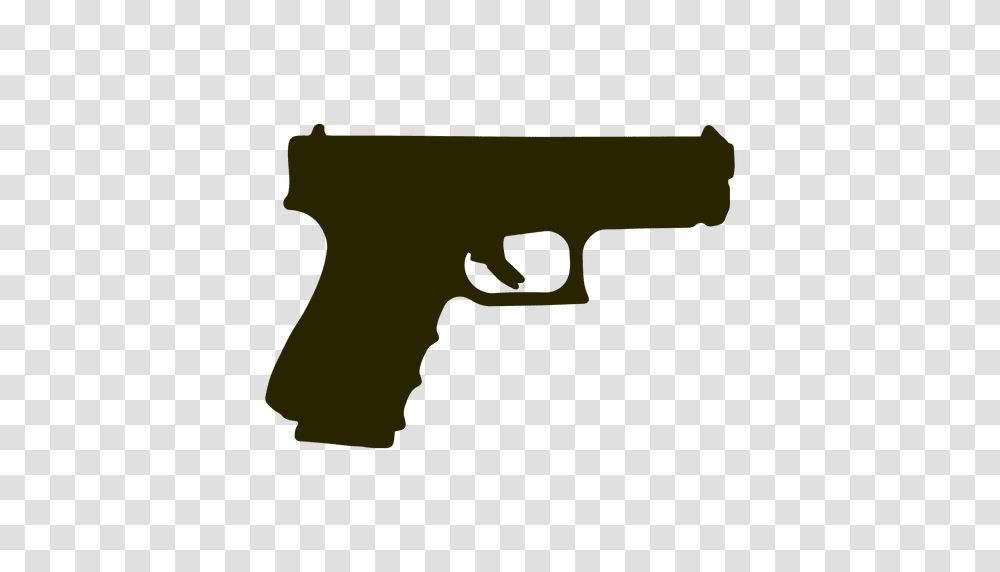 Glock Pistol Silhouette, Handgun, Weapon, Weaponry Transparent Png