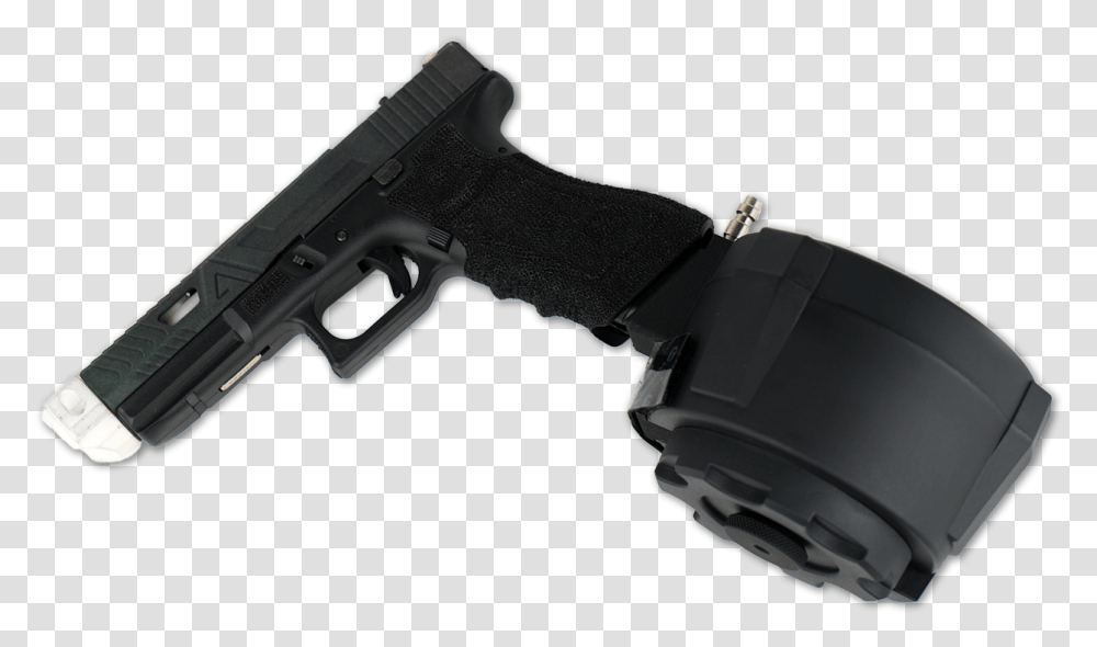 Glockg Series Tapp Drum, Gun, Weapon, Weaponry, Handgun Transparent Png