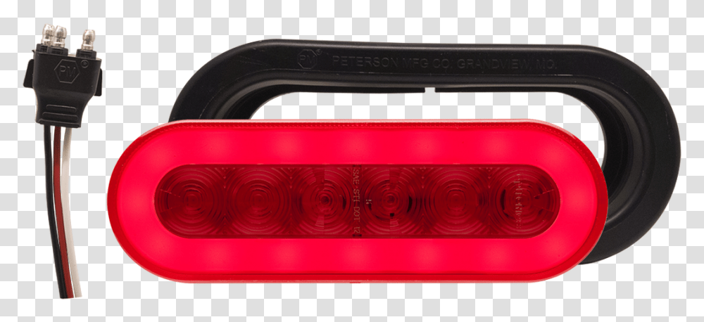Glolight Oval Sealed Led Red Stopturntail Light, Electronics, Bag, Cooktop, Indoors Transparent Png