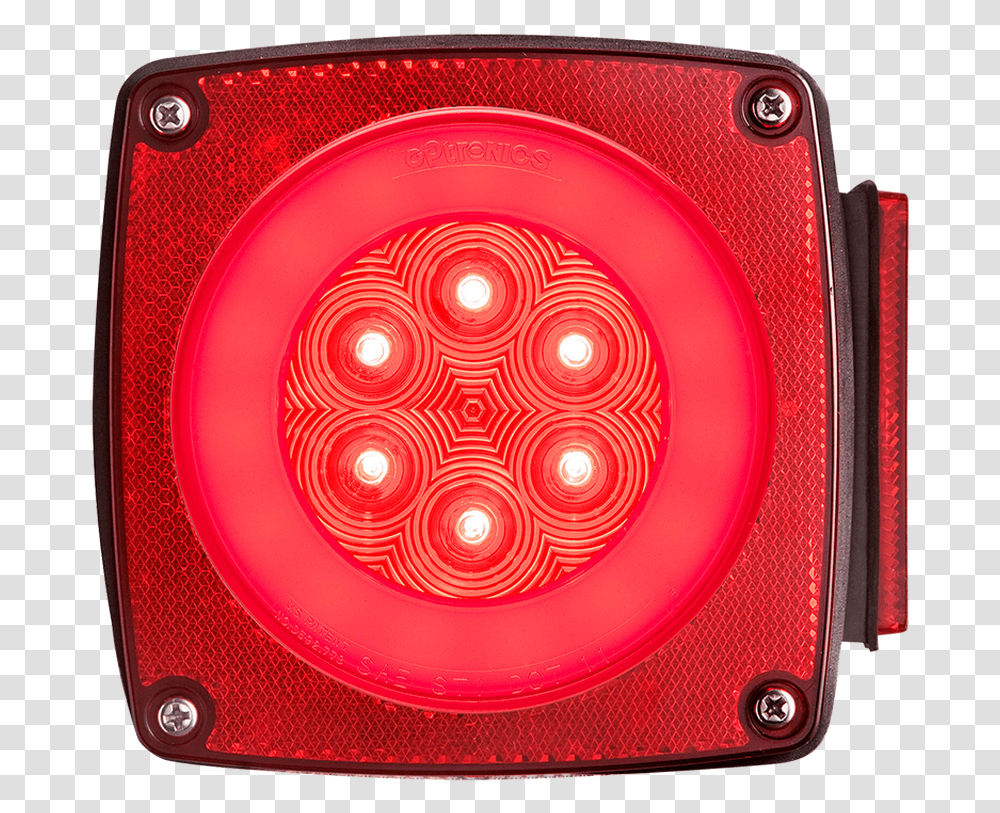Glolight Rh Square Sealed Led Red Stopturntail Circle, Electronics, Speaker, Audio Speaker, Calculator Transparent Png