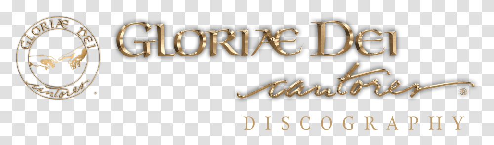 Glori Dei Cantores Recordings Calligraphy, Alphabet, Word, Number Transparent Png