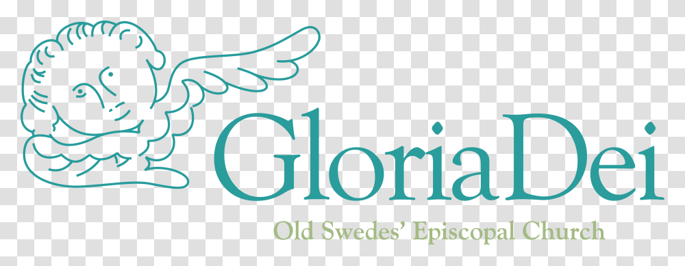 Gloria Dei Logo With Angel Gulliver Schools, Word, Alphabet Transparent Png
