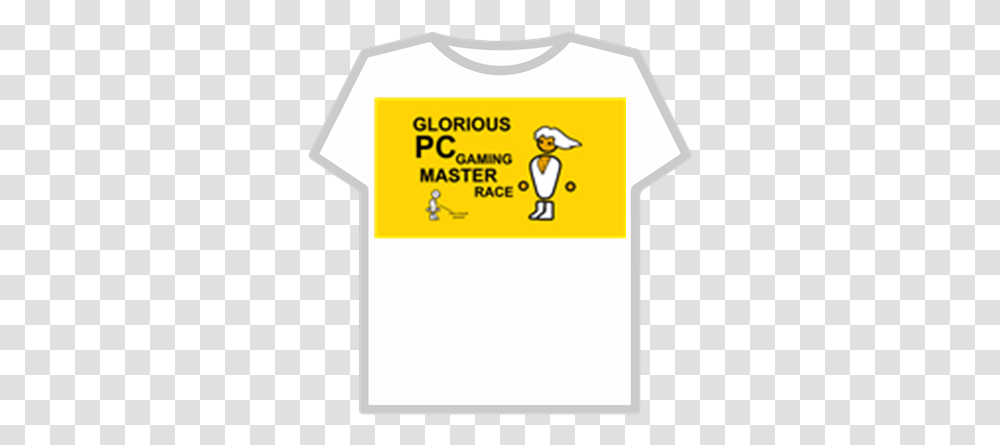 Glorious Pc Master Race Roblox Roblox Tshirt Brazil, Clothing, T-Shirt, Text, Word Transparent Png