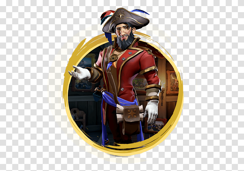 Glory Awaits In The Arena Sea Of Thieves Glorious Sea Dog Set, Person, Human, Helmet Transparent Png