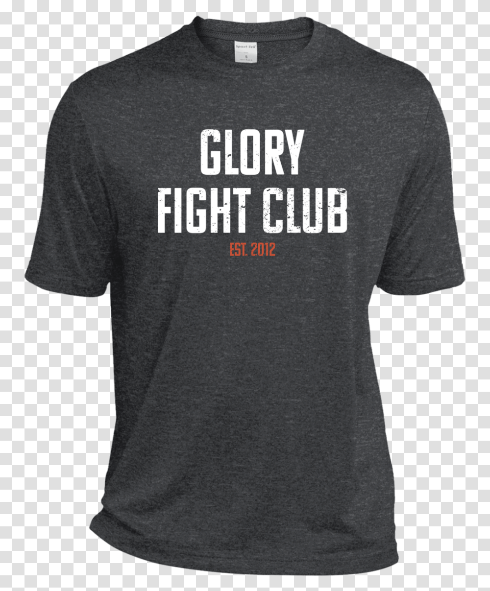 Glory Fight Club Training Shirt T Shirt, Apparel, T-Shirt, Sleeve Transparent Png