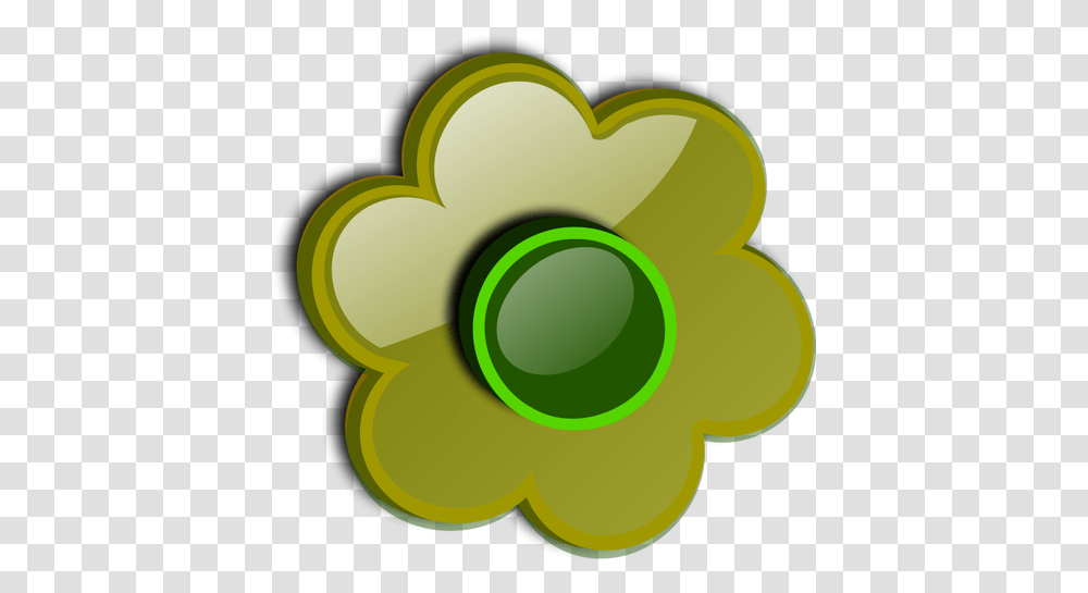 Gloss Green Flower Vector Clip Art, Plant, Vegetable, Food Transparent Png