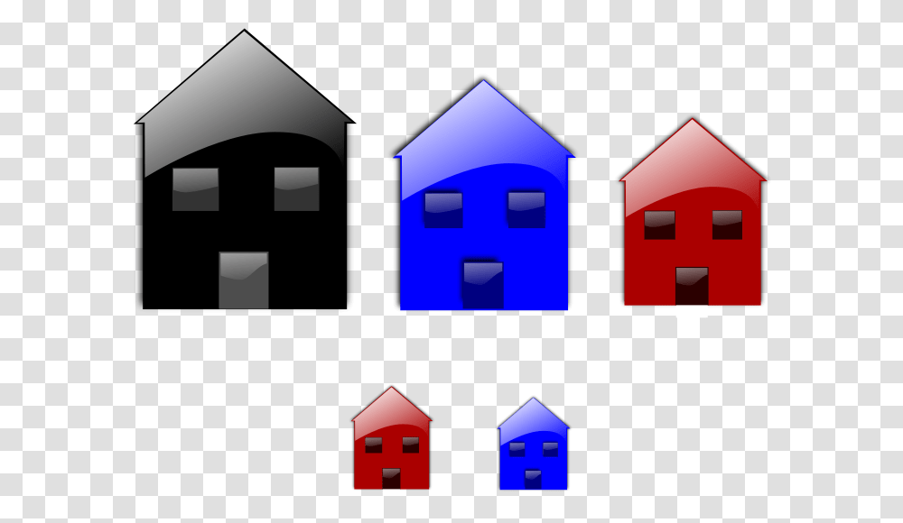 Gloss Home Icon Bentuk Rumah Vektor Berwarna, Pac Man, Building, Network Transparent Png