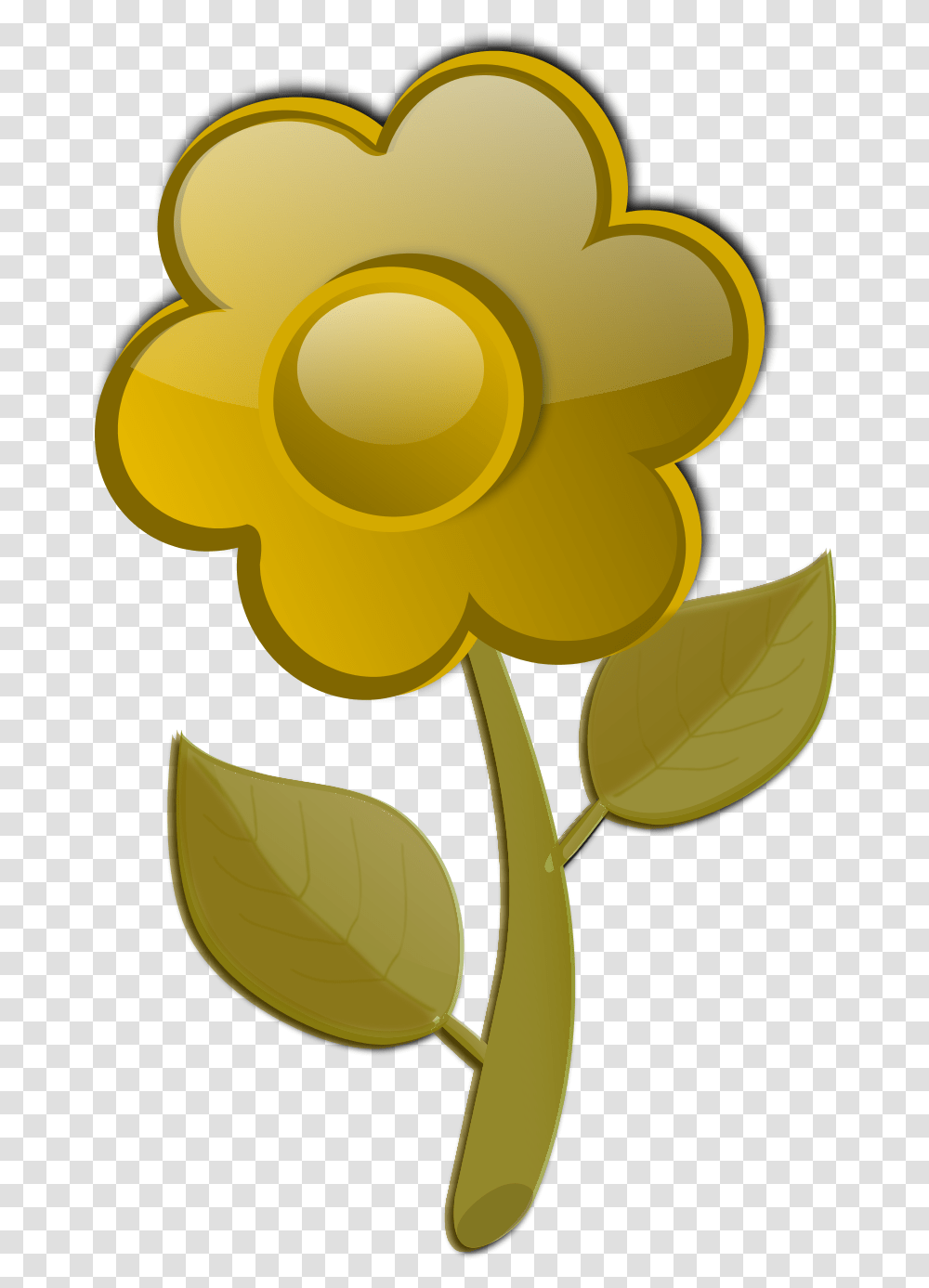 Gloss Yellow Flower Flower Clipart Flower Green, Plant, Leaf, Gold, Sunlight Transparent Png