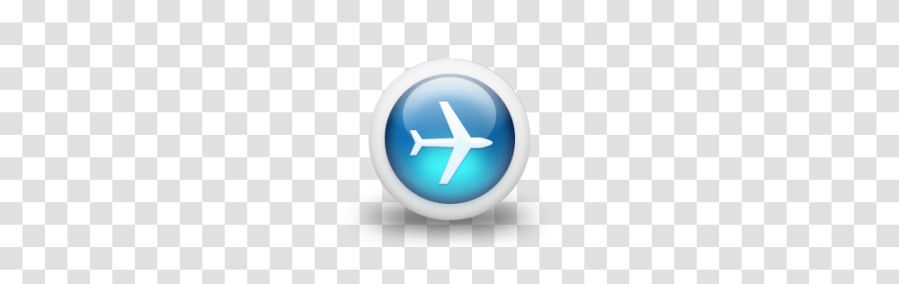Glossy 3d Blue Plane Icon Clean 3d Iconset Mysitemywaym, Transport, Sign, Road Sign Transparent Png