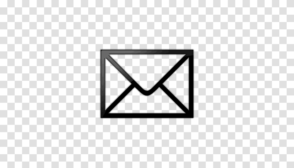 Glossy Black Icon Social Media Logos Mail, Envelope, Greeting Card Transparent Png