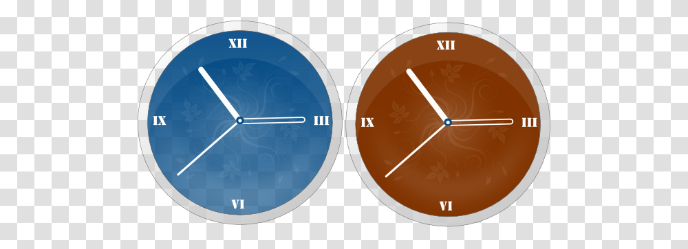 Glossy Blue Clock Svg Clip Arts Circle, Compass, Analog Clock Transparent Png