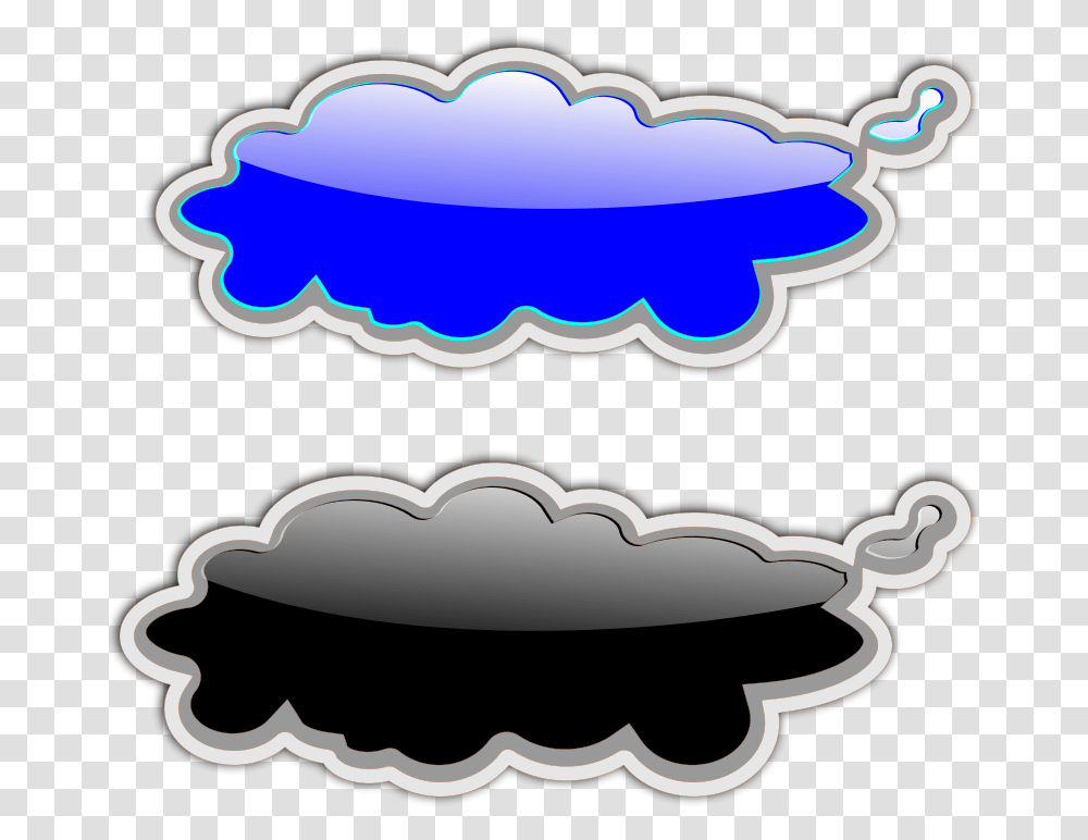Glossy Clouds 2 Svg Clip Arts, Water, Outdoors, Vehicle, Transportation Transparent Png