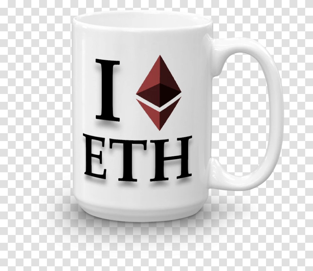 Glossy Coffee Mug I Heart Ether Logo Ethereum, Coffee Cup, Wedding Cake, Dessert, Food Transparent Png