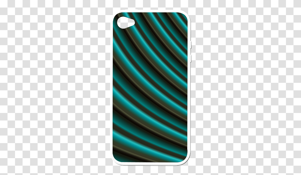Glossy Green Gradient Stripes Rubber Case For Iphone Mobile Phone Case, Electronics, Cell Phone Transparent Png