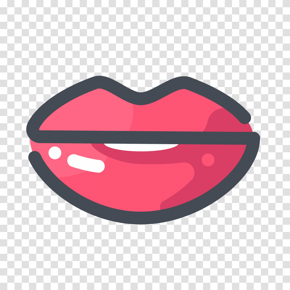 Glossy Lips Icon, Mouth, Heart, Plant, Weapon Transparent Png
