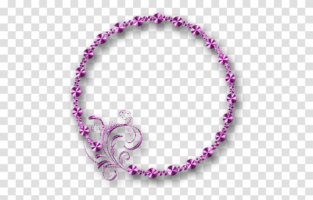 Glossy Pink Frame With Background Indigenous Bracelets In Philippines, Purple, Pattern Transparent Png