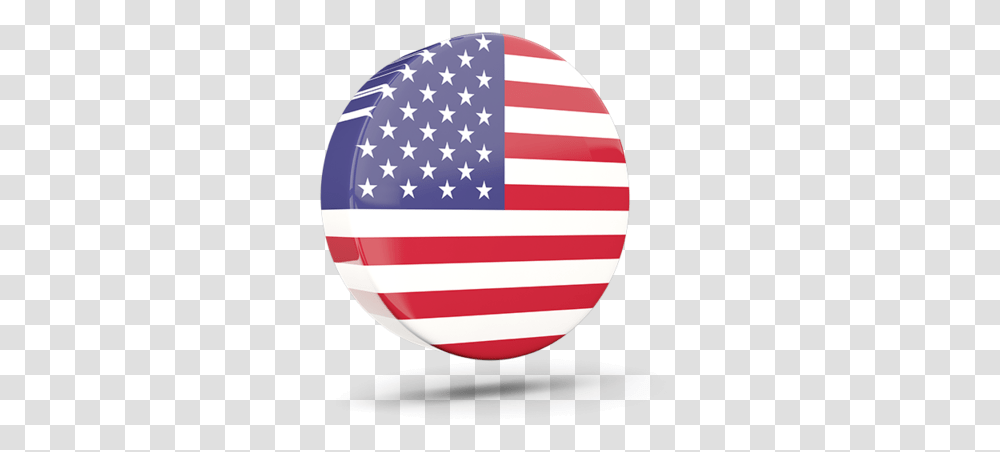 Glossy Round Icon 3d Icon Usa Flag, American Flag, Balloon, Logo Transparent Png