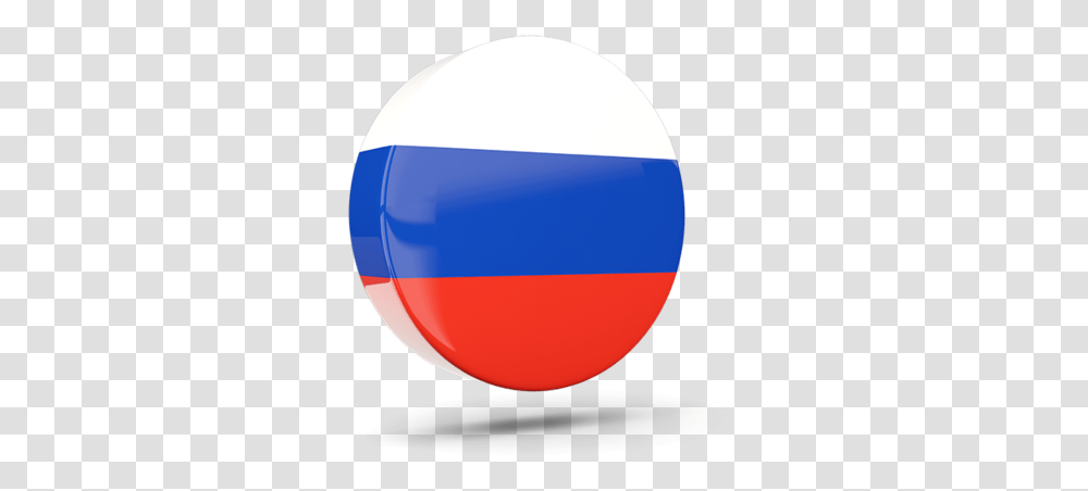 Glossy Round Icon 3d Russian Flag 3d, Sphere, Balloon, Logo Transparent Png