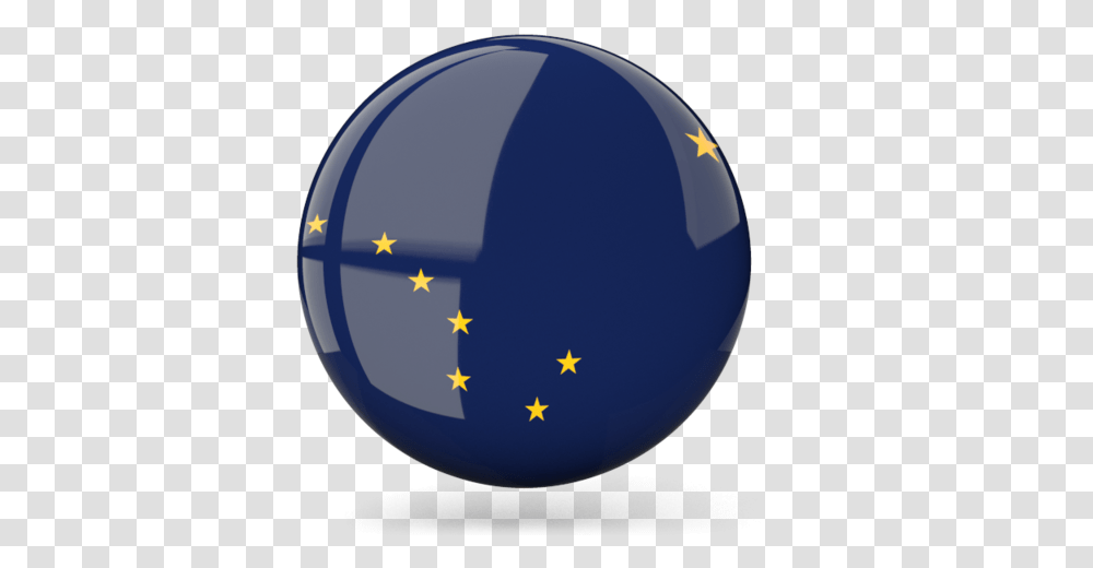 Glossy Round Icon Alaska Flag Round, Moon, Outer Space, Night, Astronomy Transparent Png